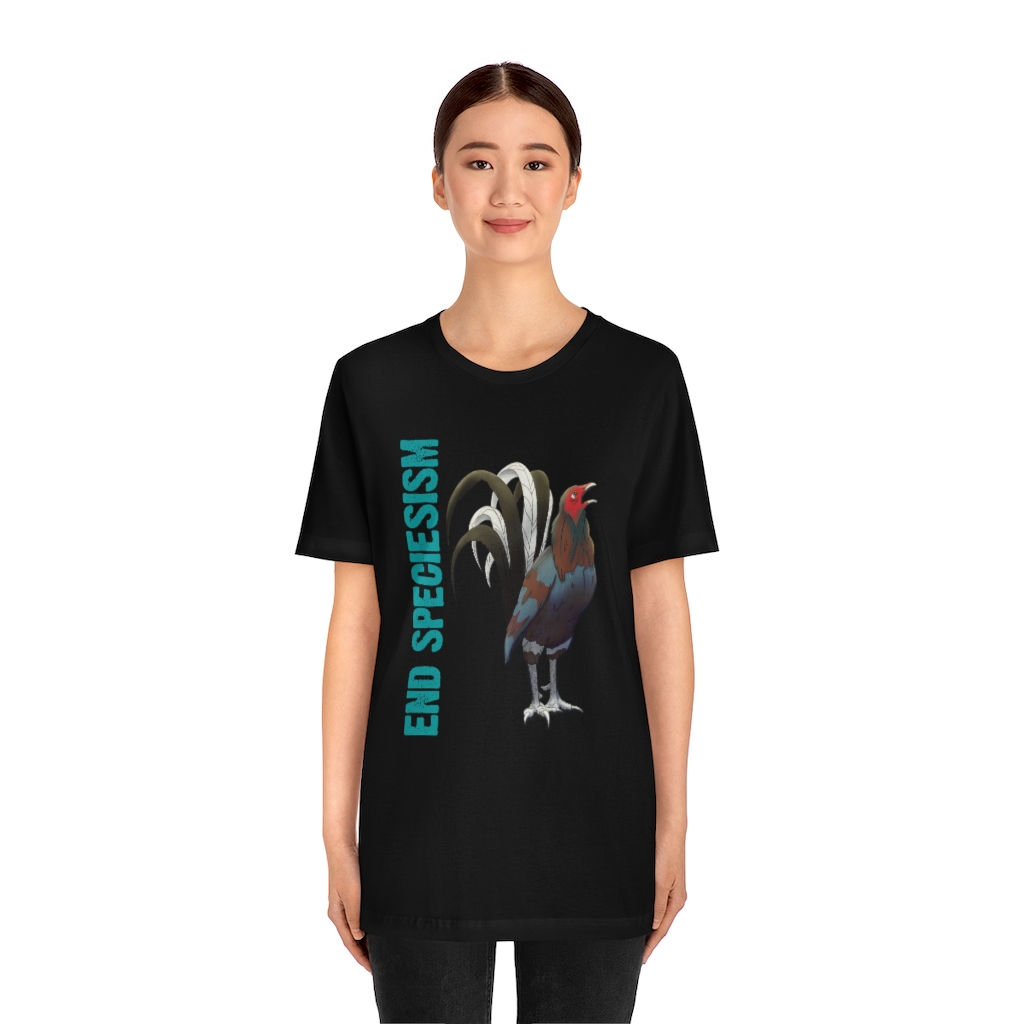 End Speciesism Unisex Jersey Short Sleeve Tee - Image 3