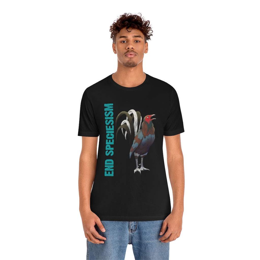 End Speciesism Unisex Jersey Short Sleeve Tee - Image 4