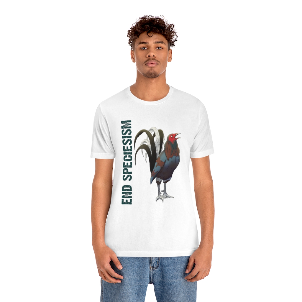 End Speciesism Unisex Jersey Short Sleeve Tee - Image 8
