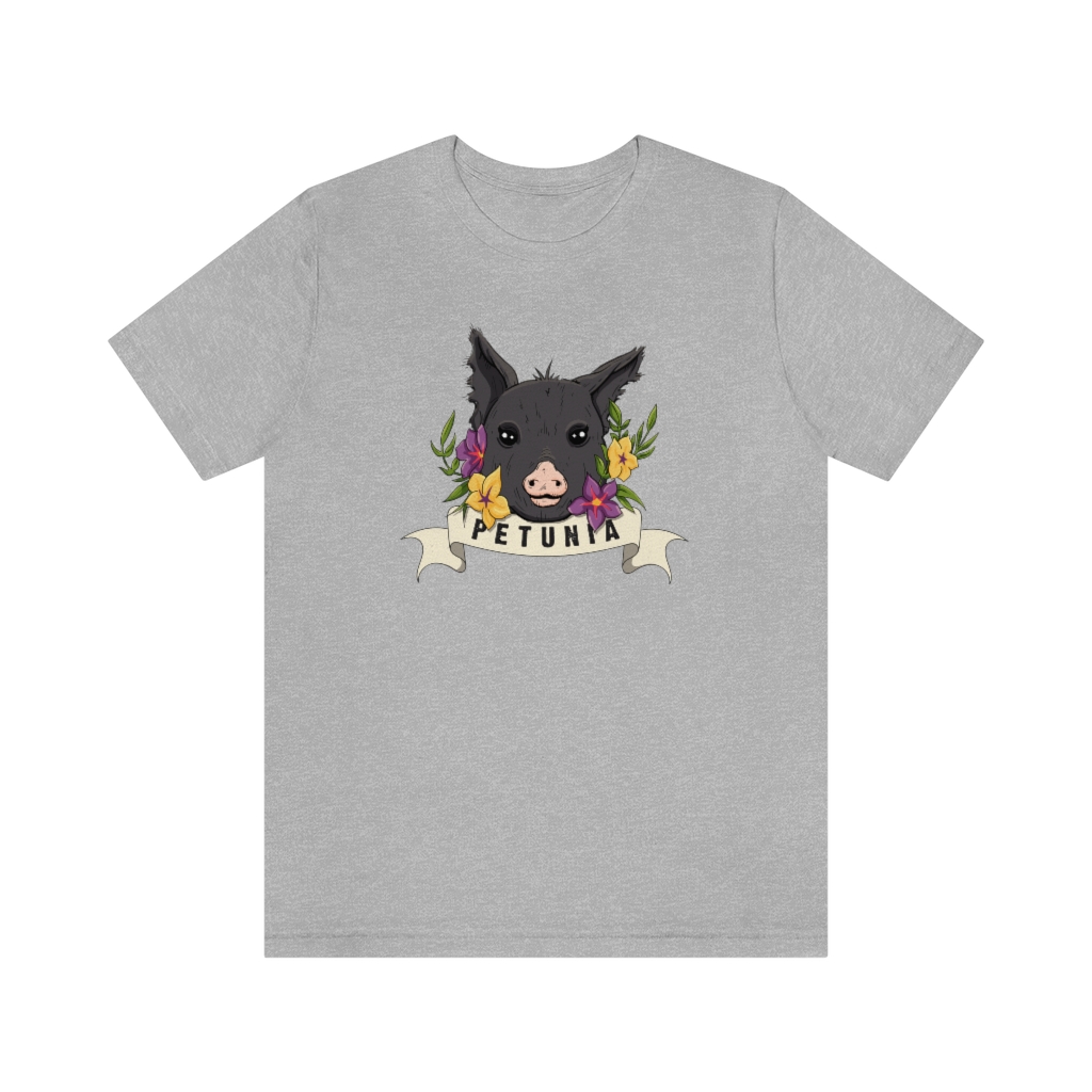 Petunia Unisex Jersey Short Sleeve Tee - Image 17
