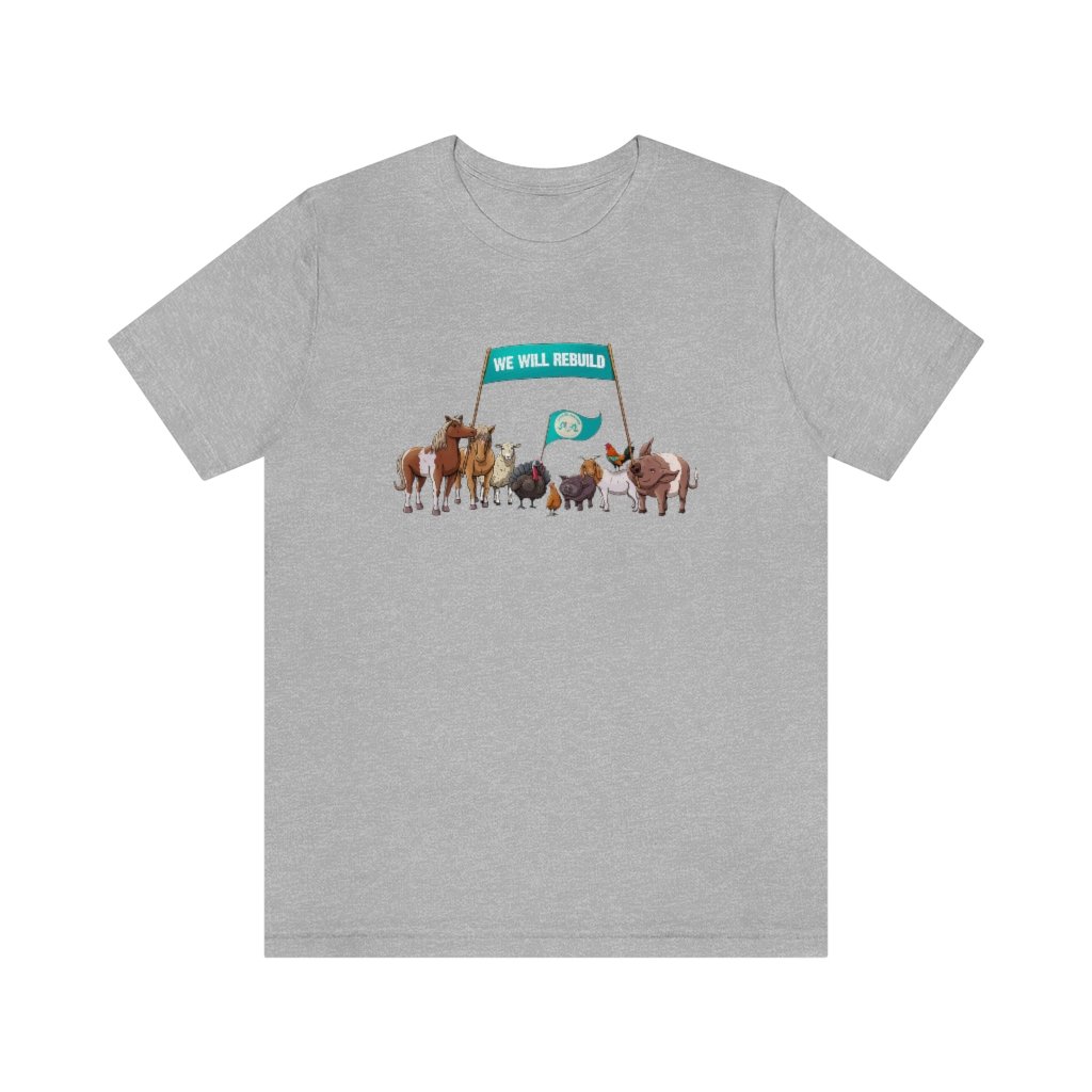 We Will Rebuild - Unisex Jersey Short Sleeve Tee - Image 21
