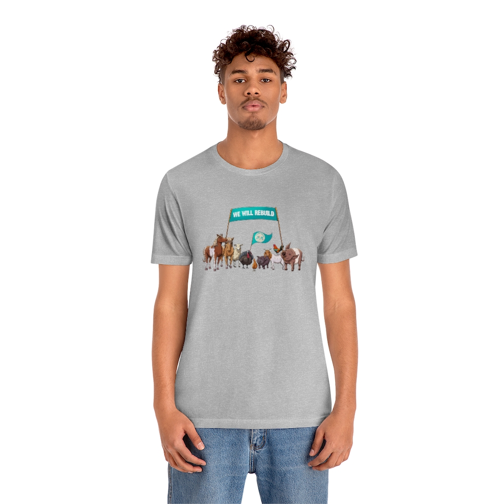 We Will Rebuild - Unisex Jersey Short Sleeve Tee - Image 24