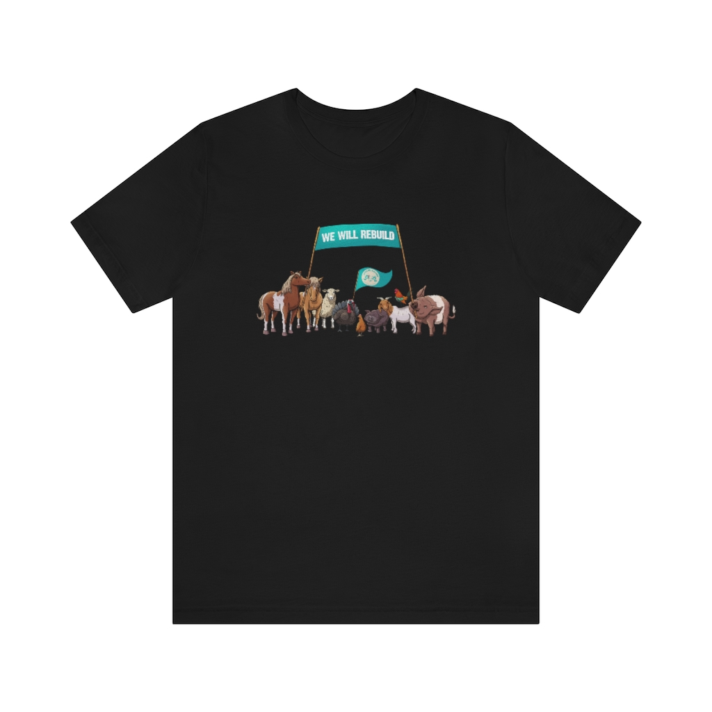 We Will Rebuild - Unisex Jersey Short Sleeve Tee - Image 9