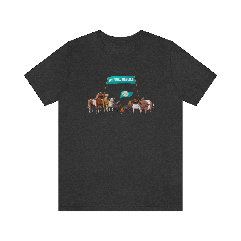 We Will Rebuild - Unisex Jersey Short Sleeve Tee - Image 25