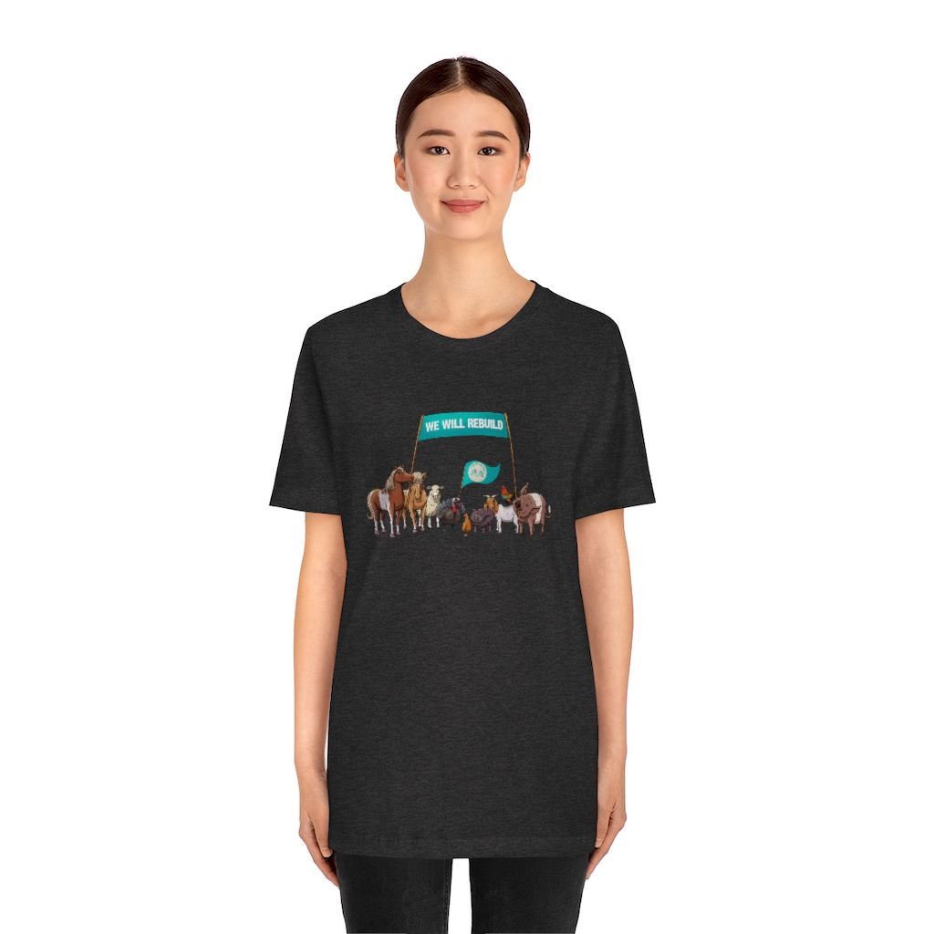 We Will Rebuild - Unisex Jersey Short Sleeve Tee - Image 27