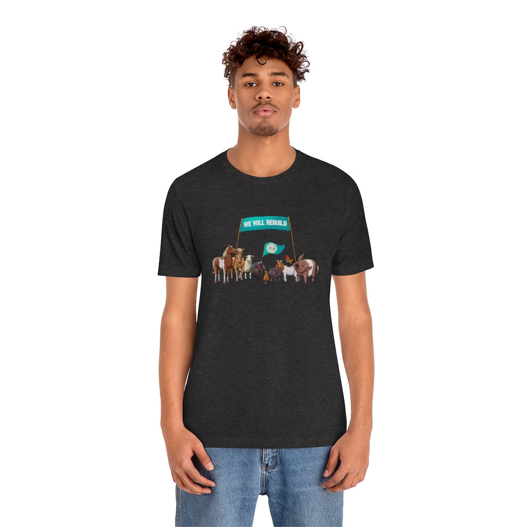 We Will Rebuild - Unisex Jersey Short Sleeve Tee - Image 28