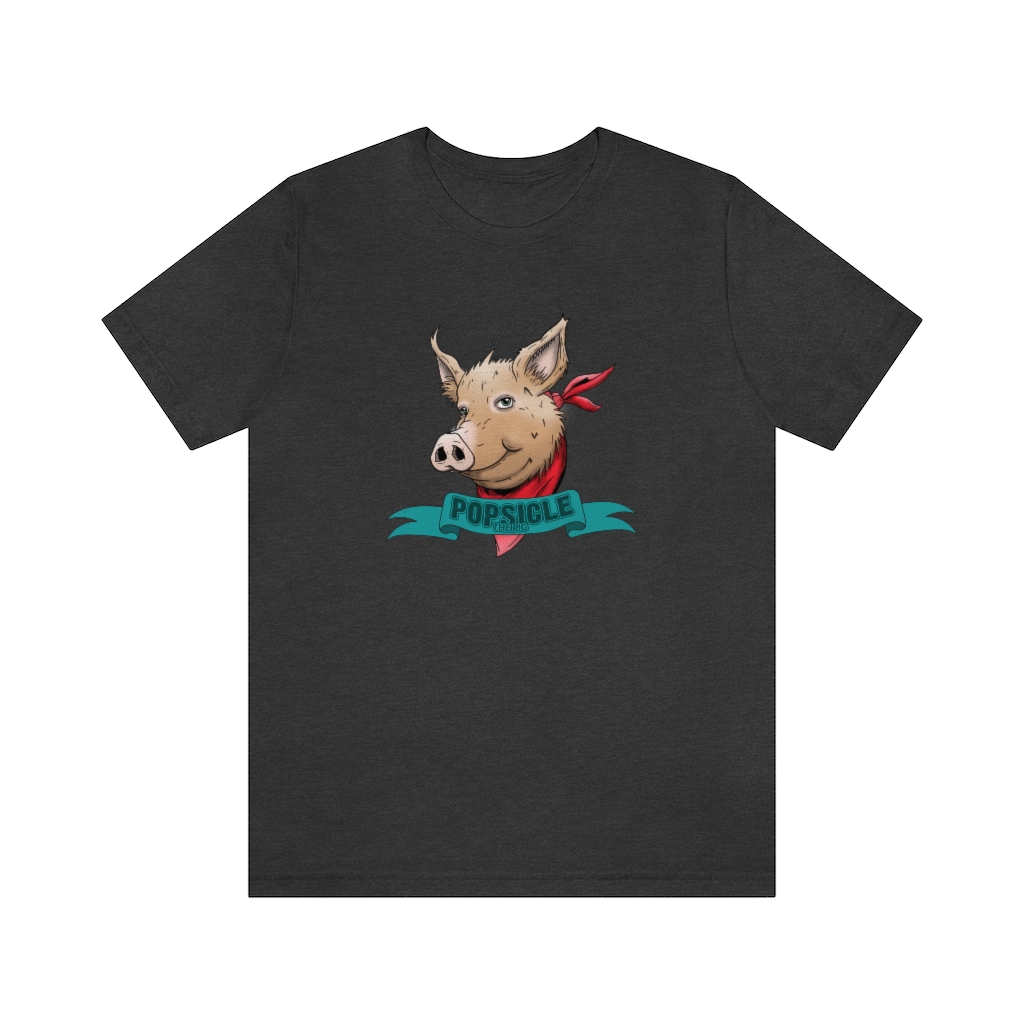 Popsicle the Pig Unisex Jersey Short Sleeve Tee - Image 21