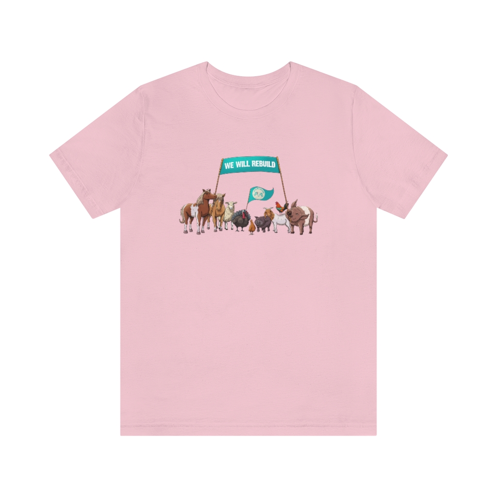 We Will Rebuild - Unisex Jersey Short Sleeve Tee