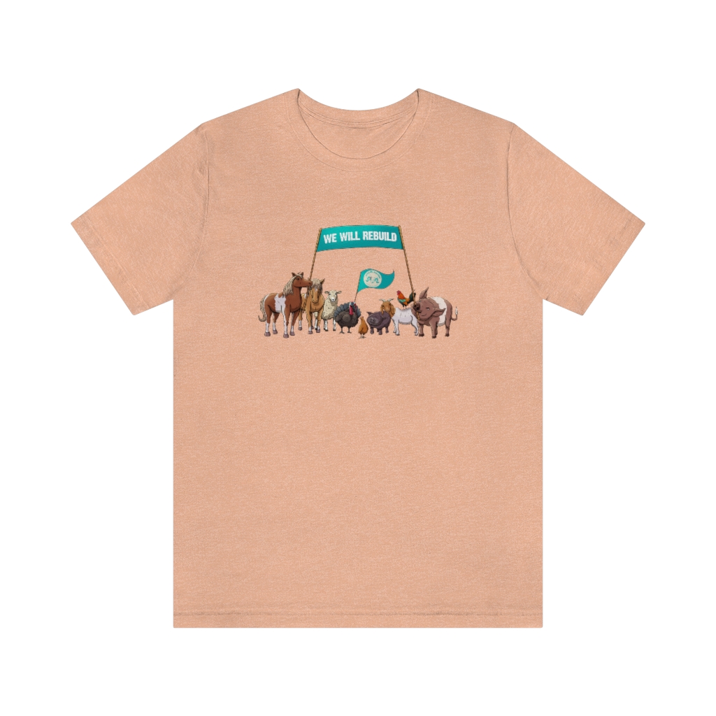 We Will Rebuild - Unisex Jersey Short Sleeve Tee - Image 13