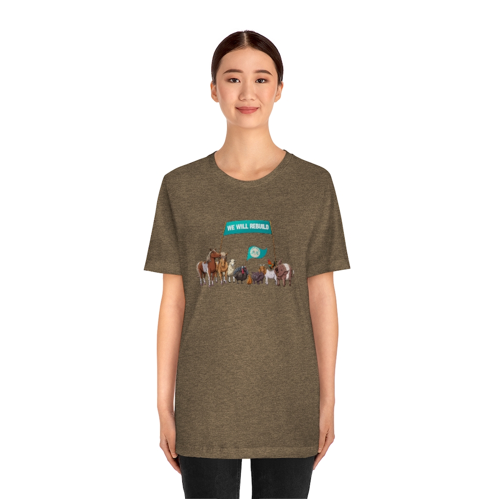 We Will Rebuild - Unisex Jersey Short Sleeve Tee - Image 19