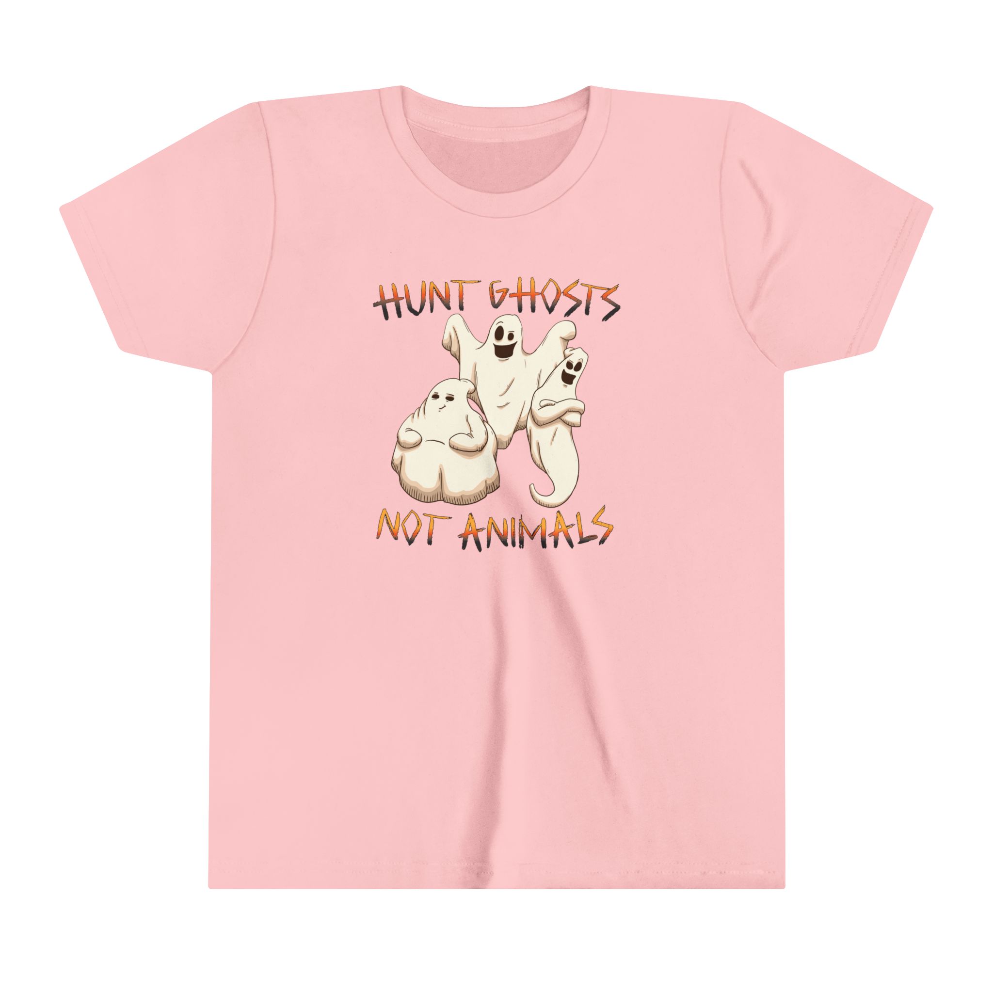 Hunt Ghosts Not Animals - Youth Short Sleeve Tee - Image 5