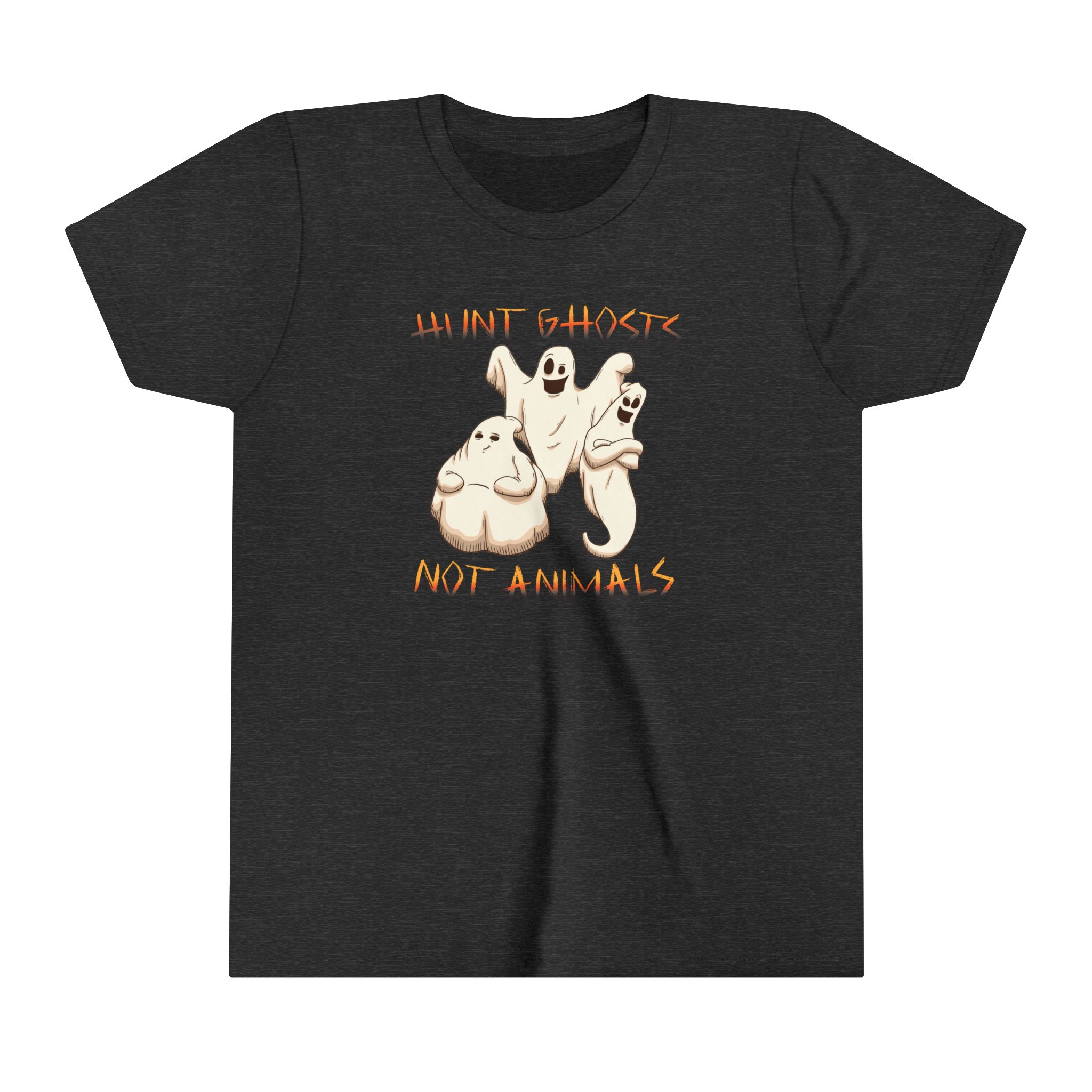 Hunt Ghosts Not Animals - Youth Short Sleeve Tee - Image 7