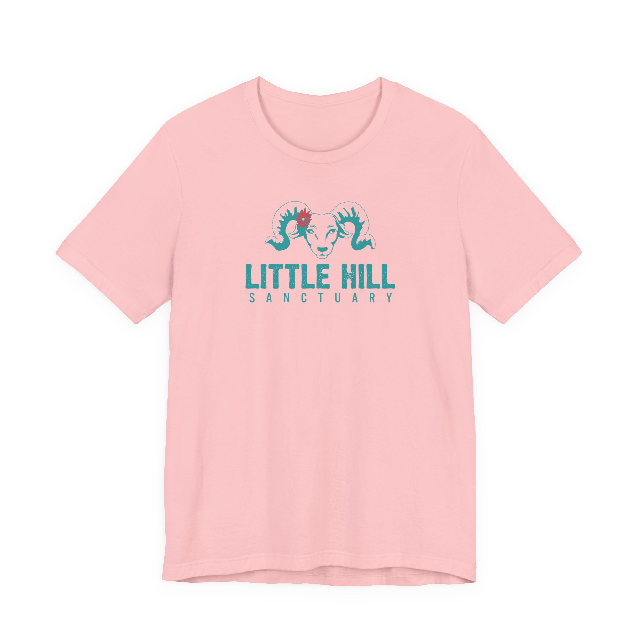 Little Hill Sanctuary Color Logo - Unisex Jersey Short Sleeve Tee - Image 27
