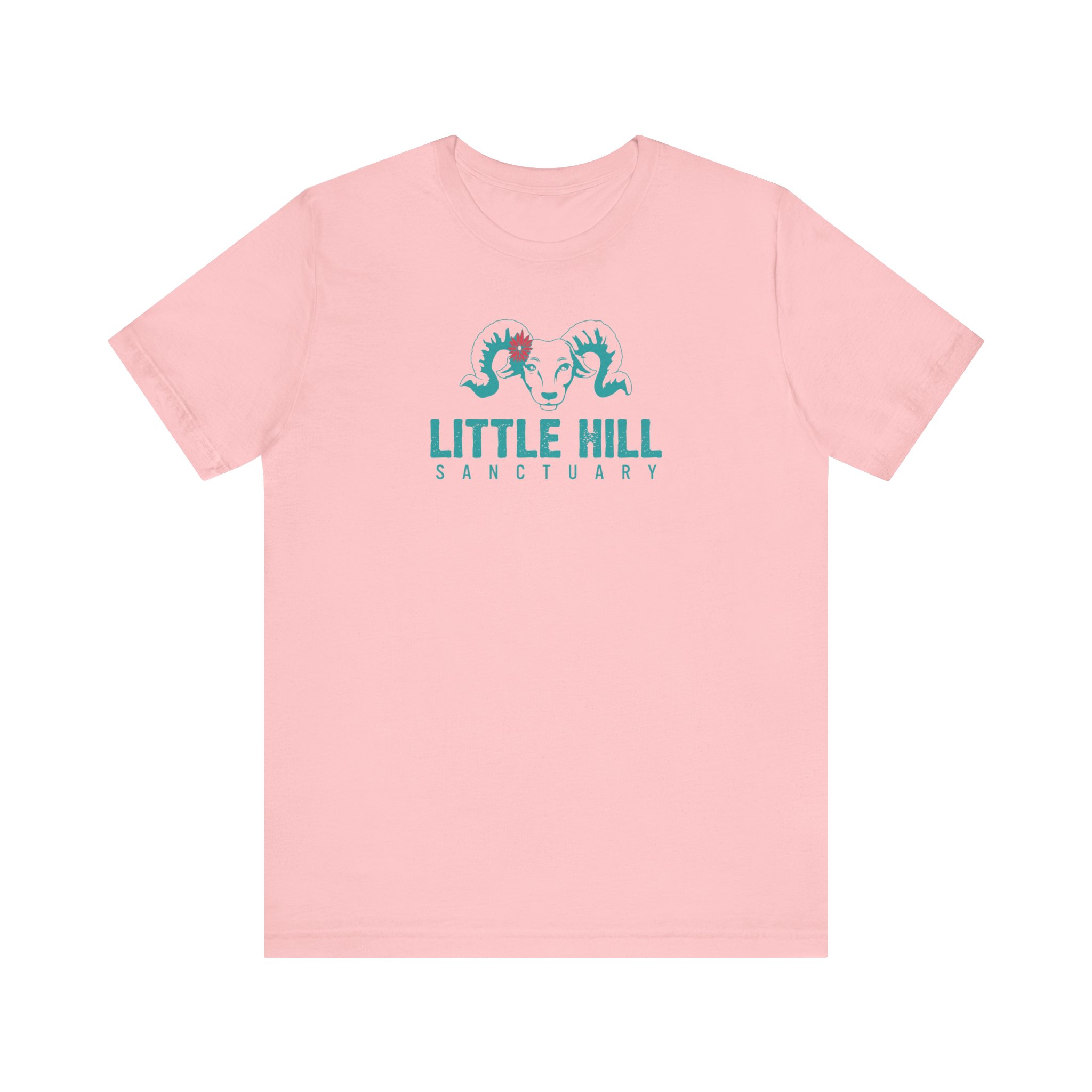 Little Hill Sanctuary Color Logo - Unisex Jersey Short Sleeve Tee - Image 25
