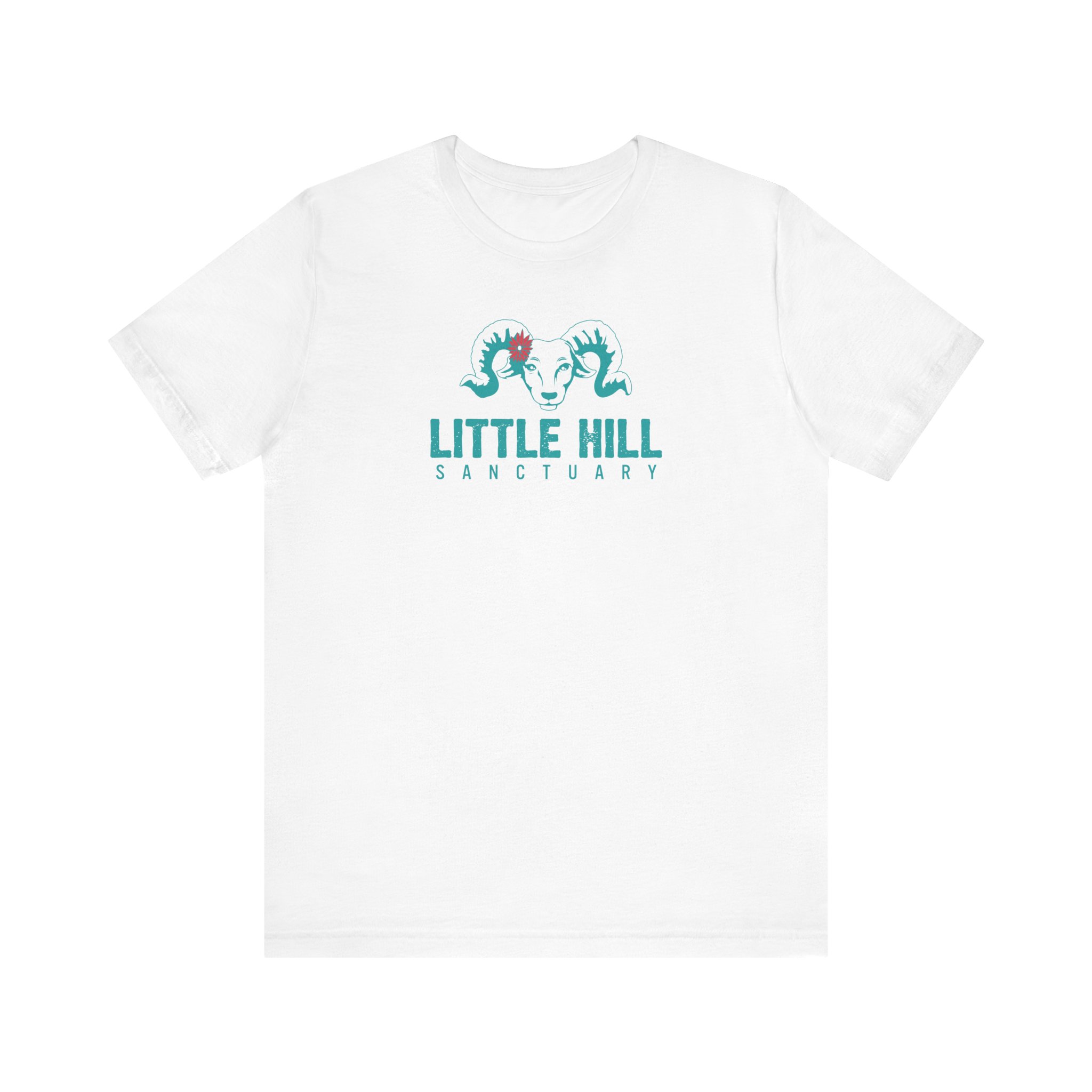 Little Hill Sanctuary Color Logo - Unisex Jersey Short Sleeve Tee - Image 5