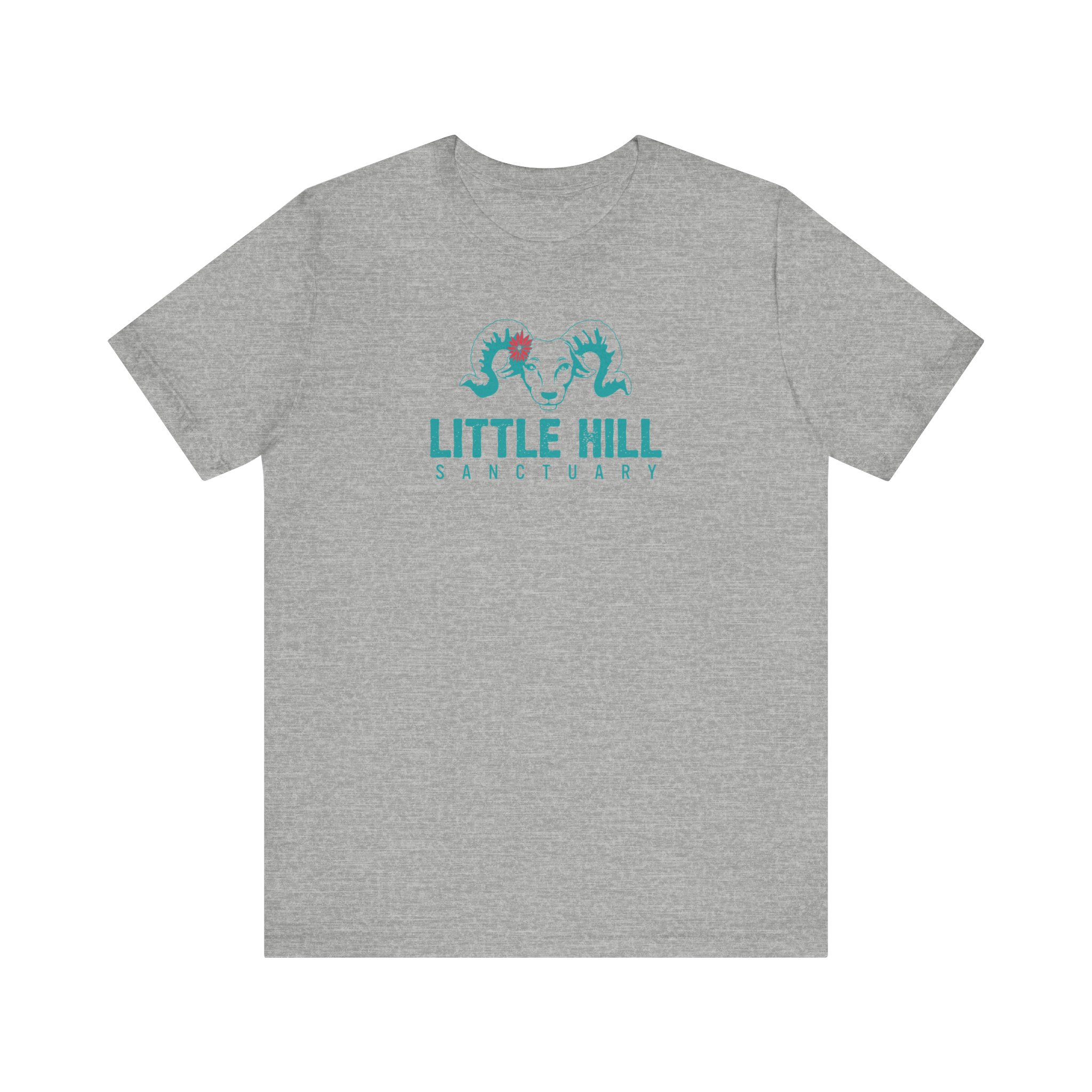 Little Hill Sanctuary Color Logo - Unisex Jersey Short Sleeve Tee - Image 17