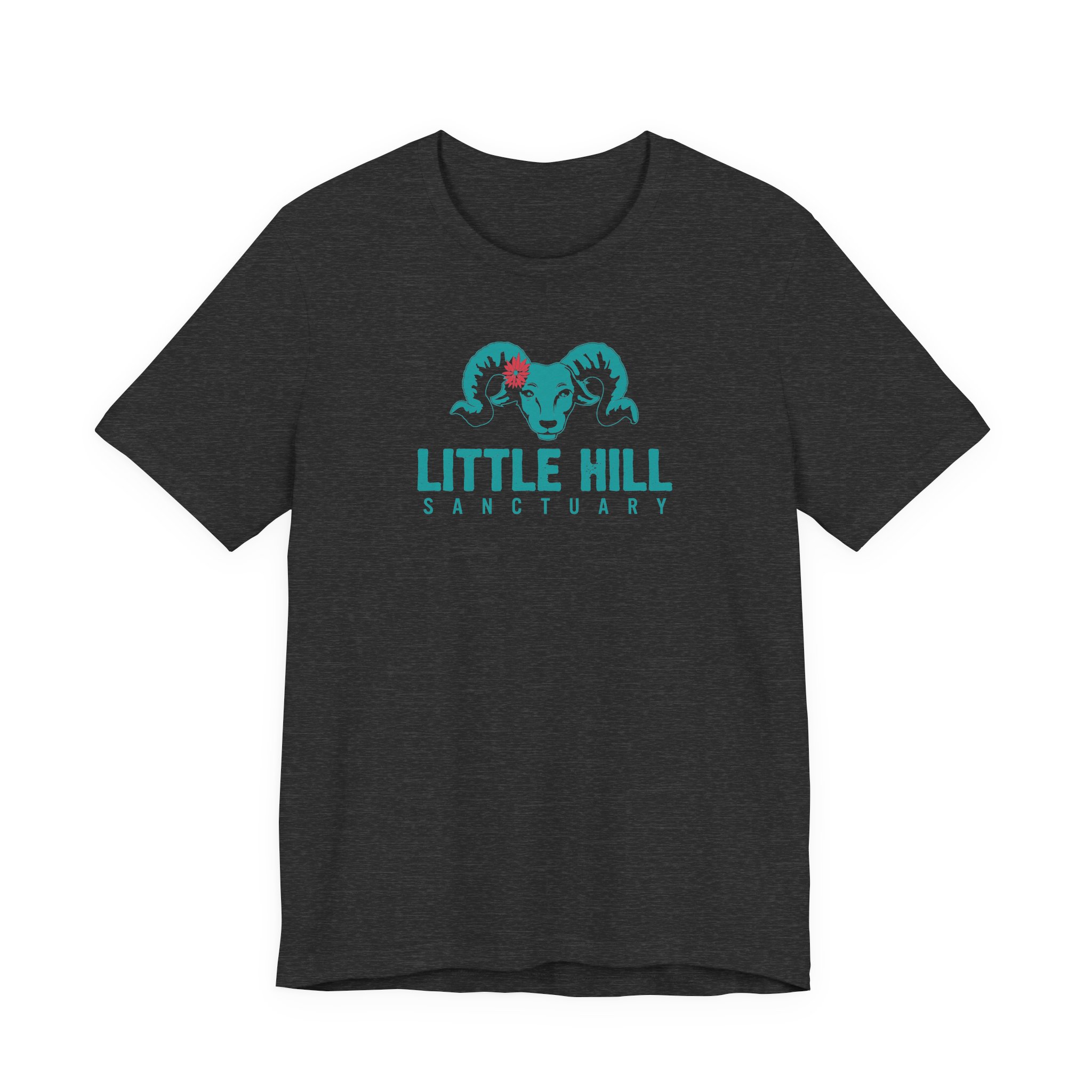 Little Hill Sanctuary Color Logo - Unisex Jersey Short Sleeve Tee - Image 23