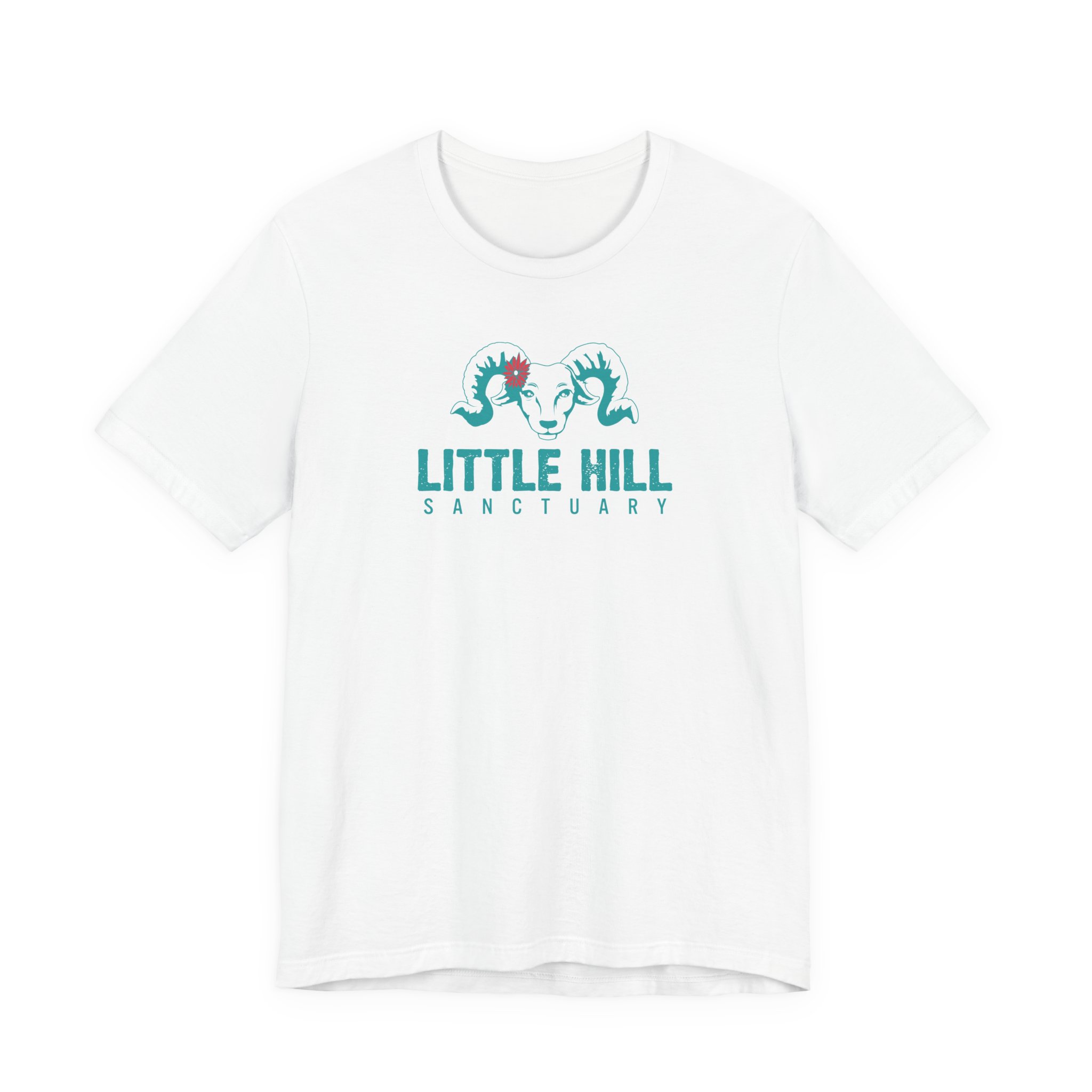 Little Hill Sanctuary Color Logo - Unisex Jersey Short Sleeve Tee - Image 7