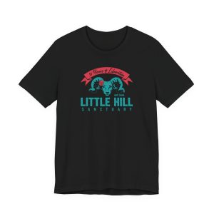 Little Hill Sanctuary Anniversary Logo - Unisex Jersey Short Sleeve Tee